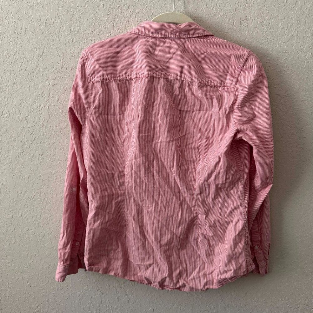 Red Striped Button Down - image 2